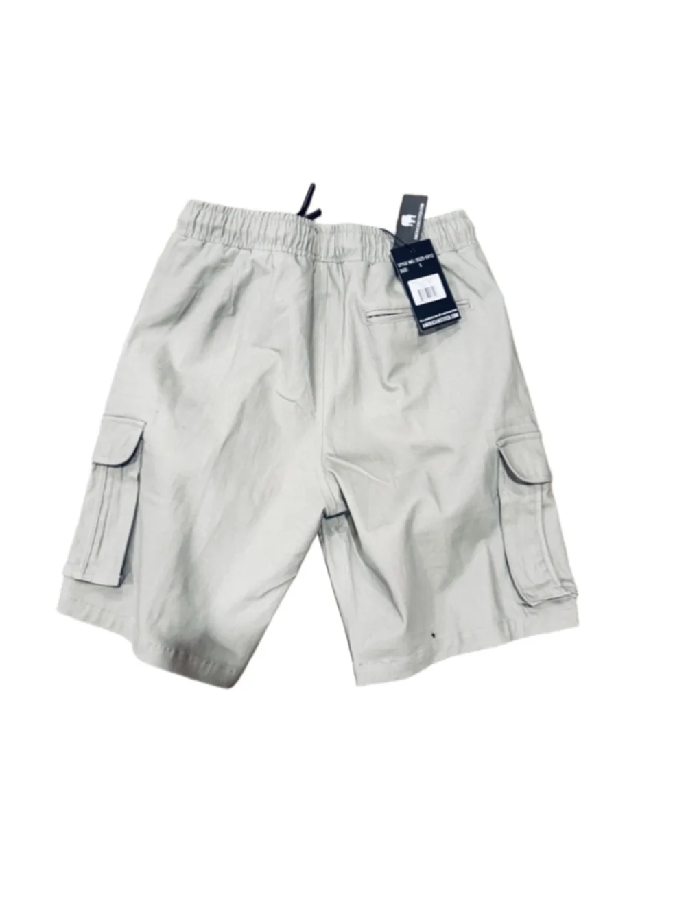 Men's AMERICAN STITCH Grey Cargo Shorts Small l16